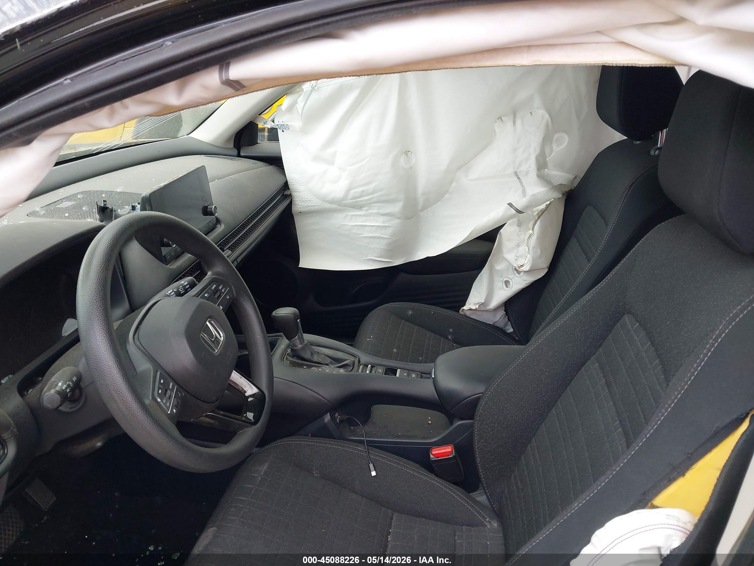 2023 Honda Hr-v 2wd Lx Black vin: 3CZRZ1H34PM723949
