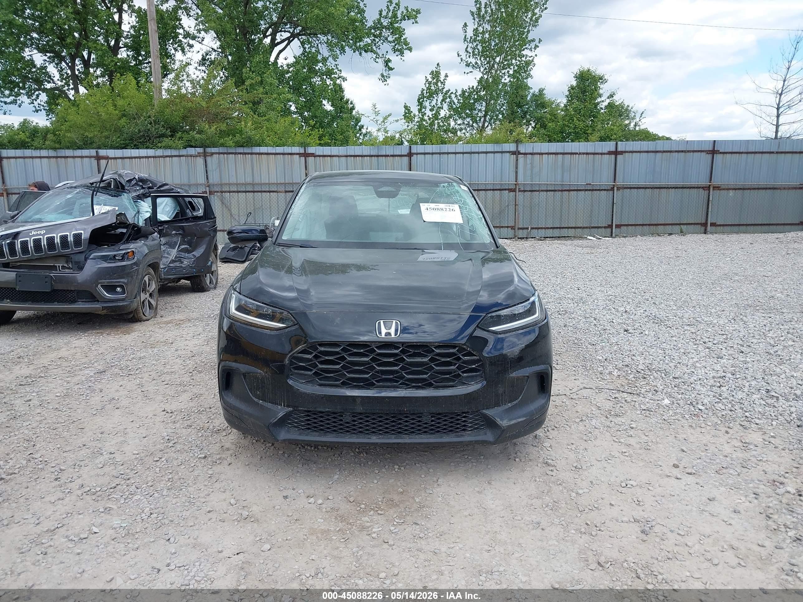2023 Honda Hr-v 2wd Lx Black vin: 3CZRZ1H34PM723949