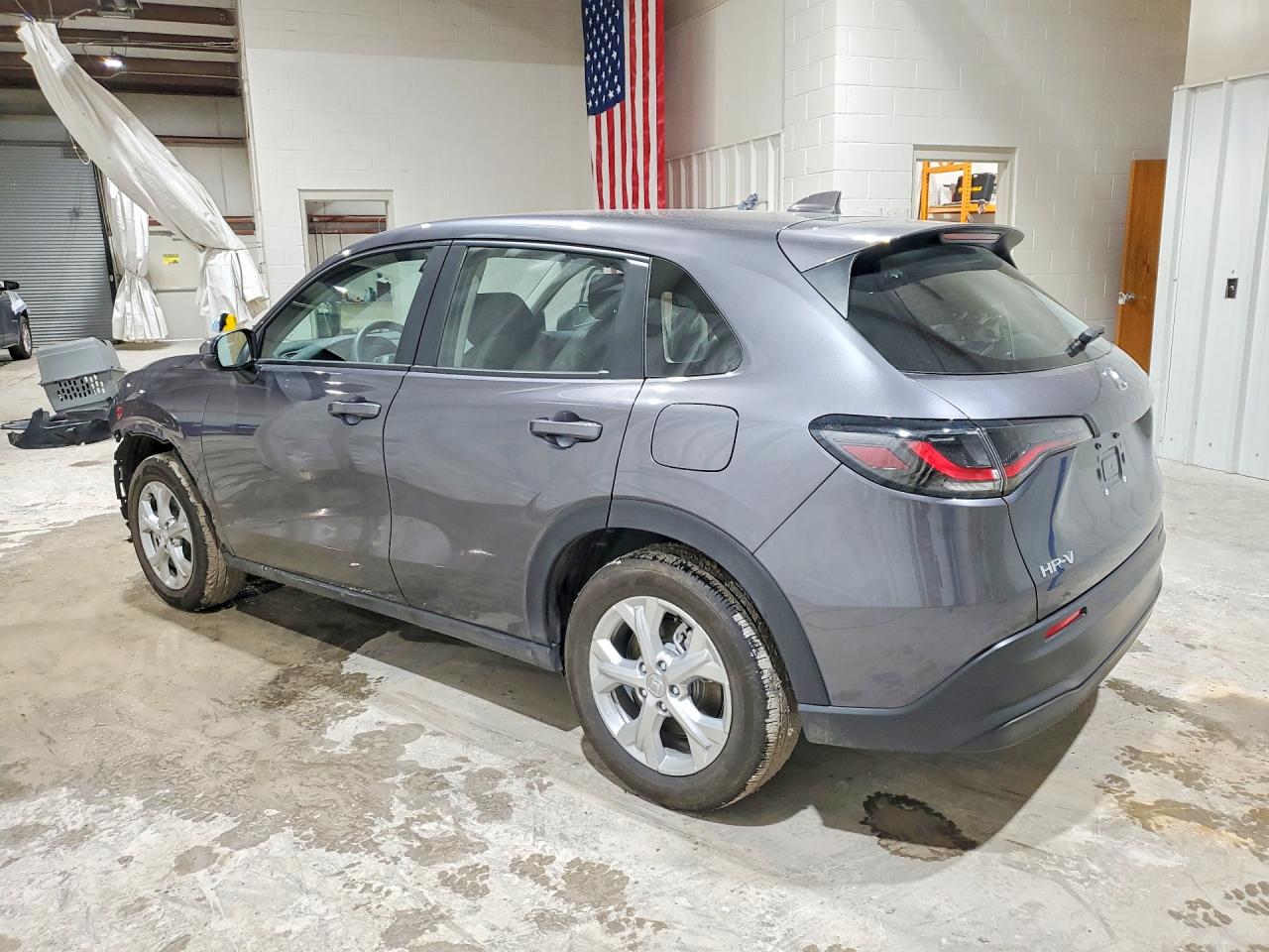2024 Honda Hr-v Lx Gray vin: 3CZRZ1H34RM729611