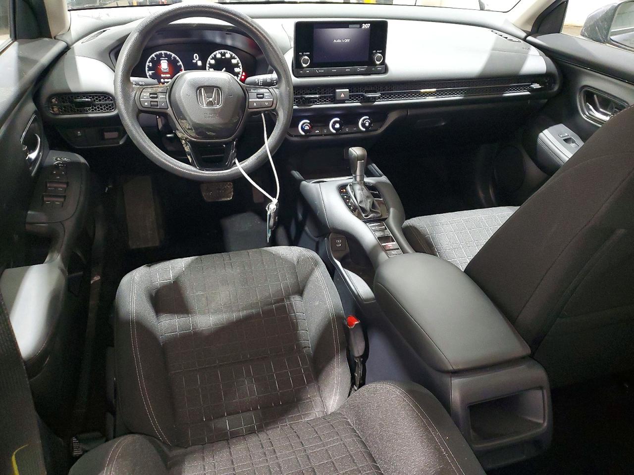 2024 Honda Hr-v Lx Gray vin: 3CZRZ1H34RM729611
