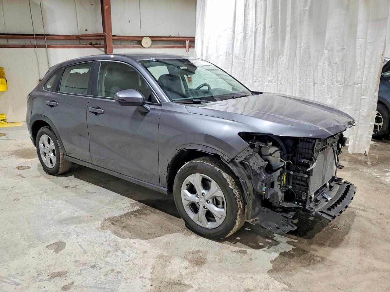 2024 Honda Hr-v Lx Gray vin: 3CZRZ1H34RM729611