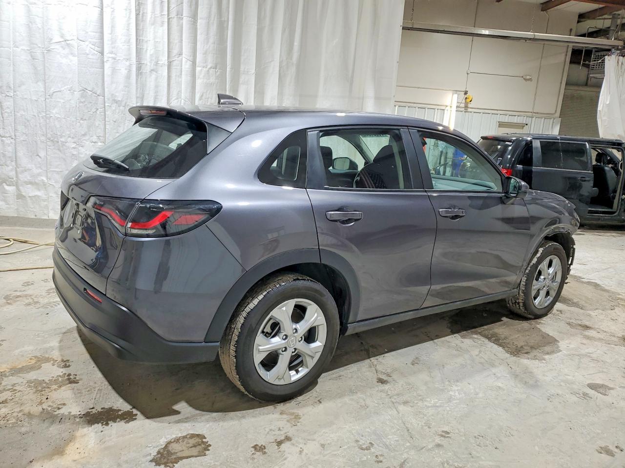 2024 Honda Hr-v Lx Gray vin: 3CZRZ1H34RM729611