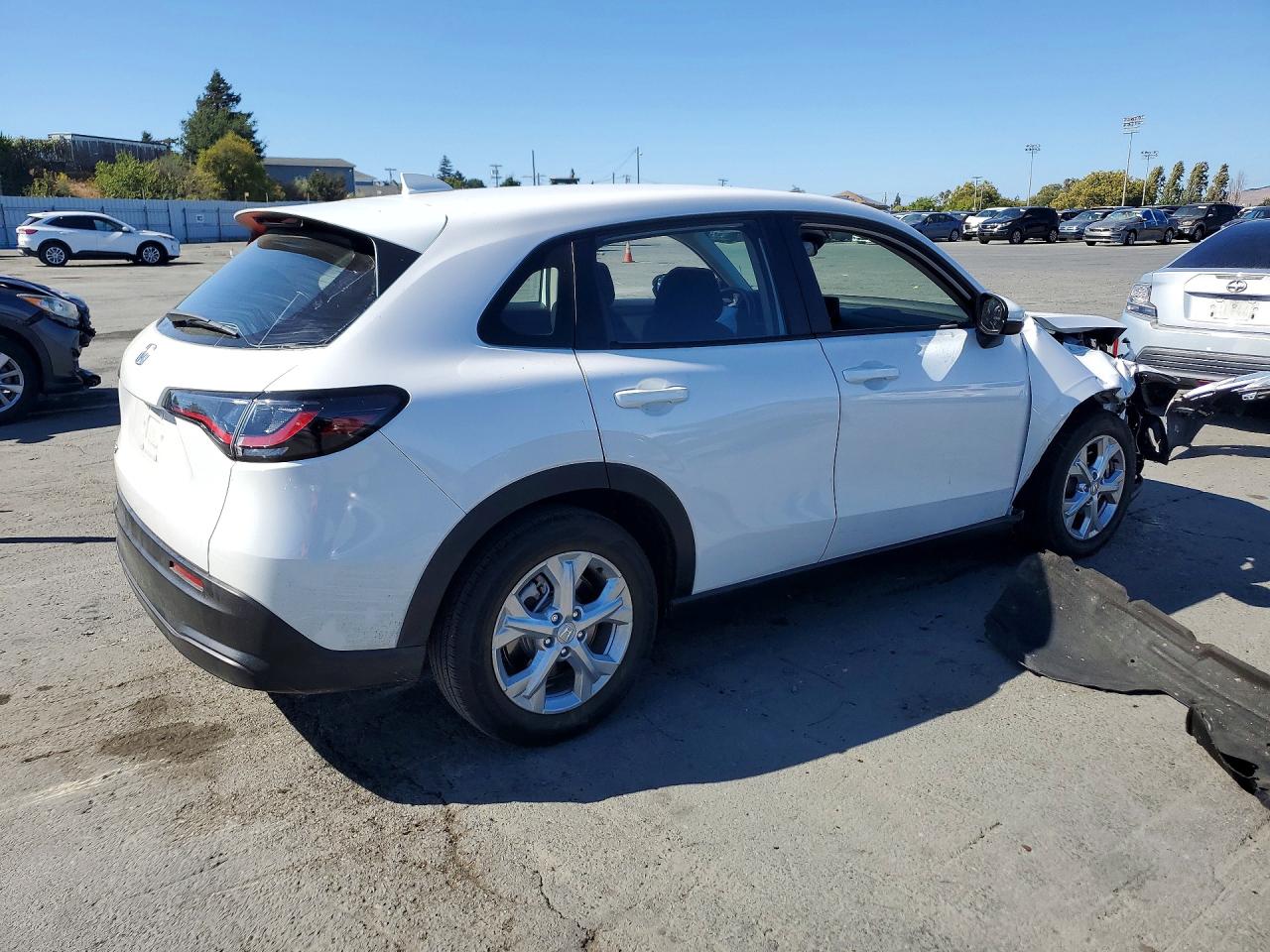 2024 Honda Hr-v Lx White vin: 3CZRZ1H38RM759551