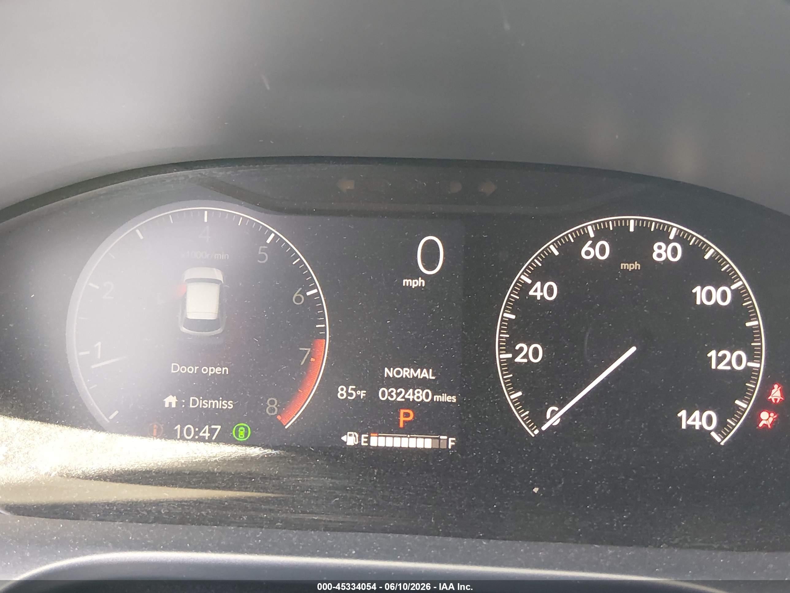 2023 Honda Hr-v 2wd Lx White vin: 3CZRZ1H39PM714681