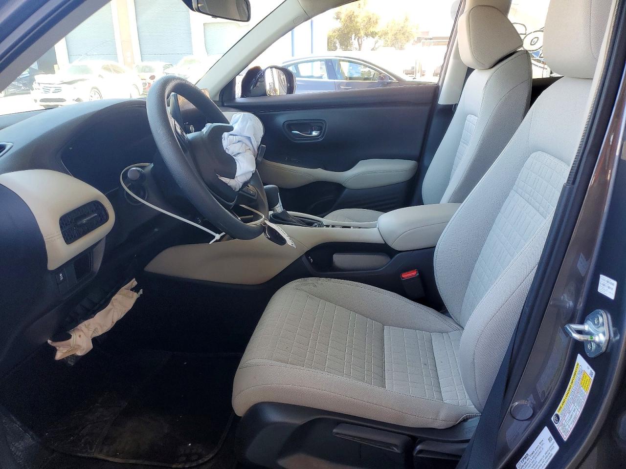 2023 Honda Hr-v Lx Gray vin: 3CZRZ1H39PM733716