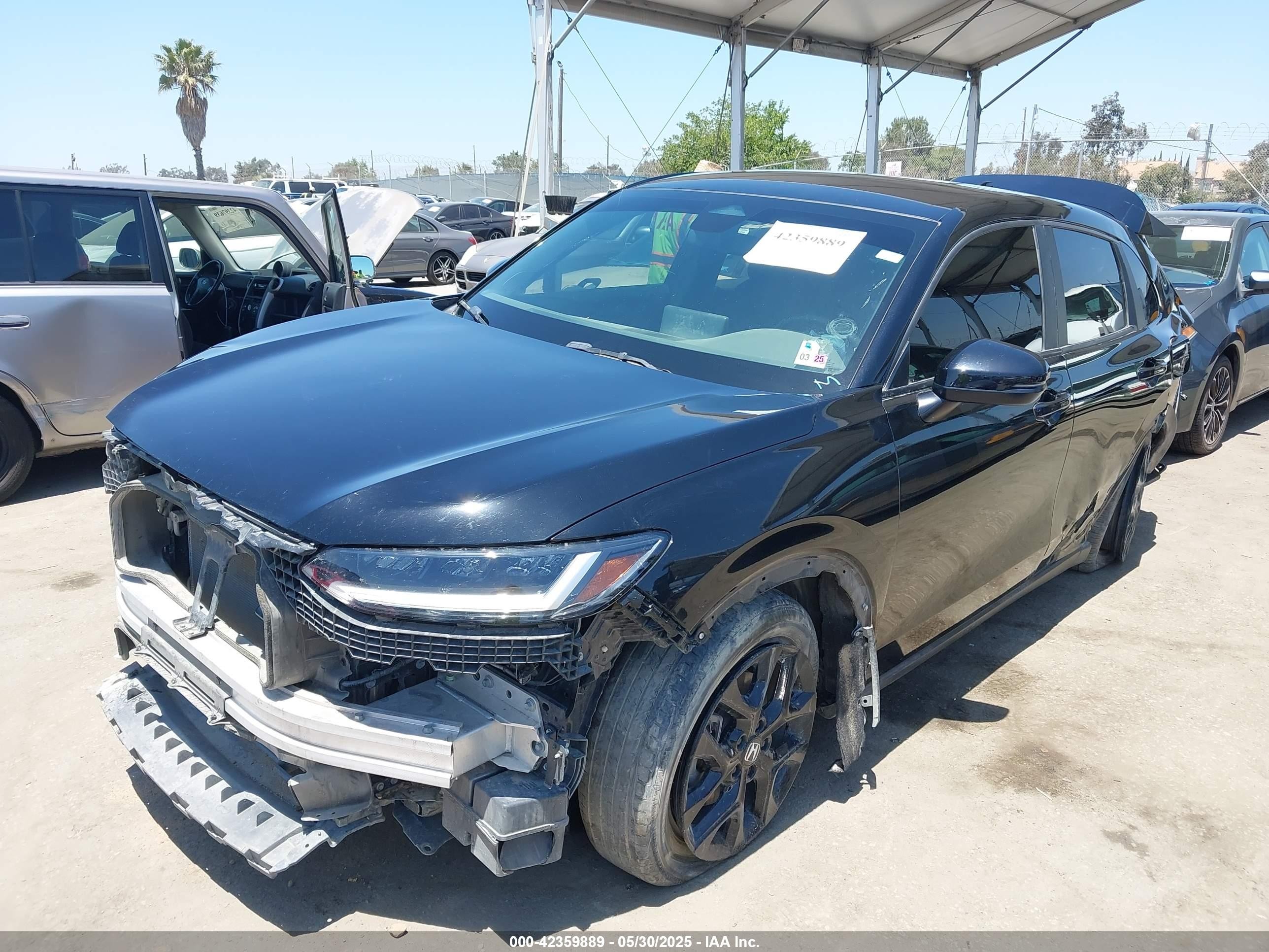 2023 Honda Hr-v 2wd Sport Black vin: 3CZRZ1H50PM731435