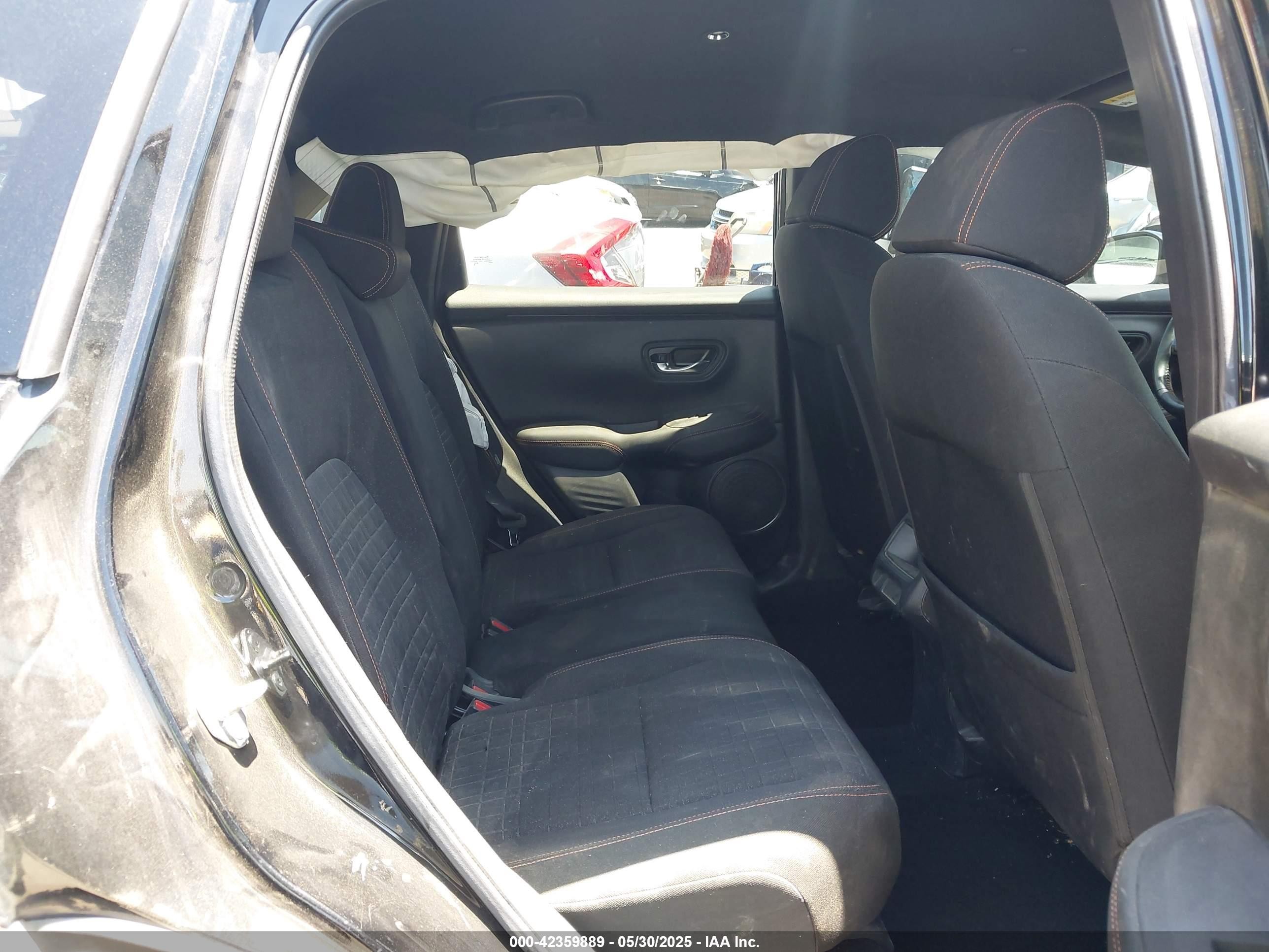 2023 Honda Hr-v 2wd Sport Black vin: 3CZRZ1H50PM731435