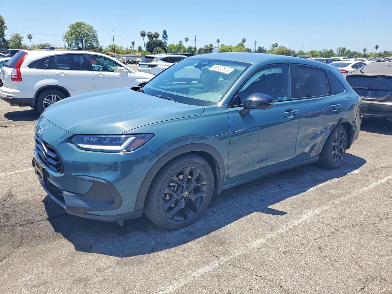 2024 Honda Hr-v Sport Бирюзовый vin: 3CZRZ1H50RM714427