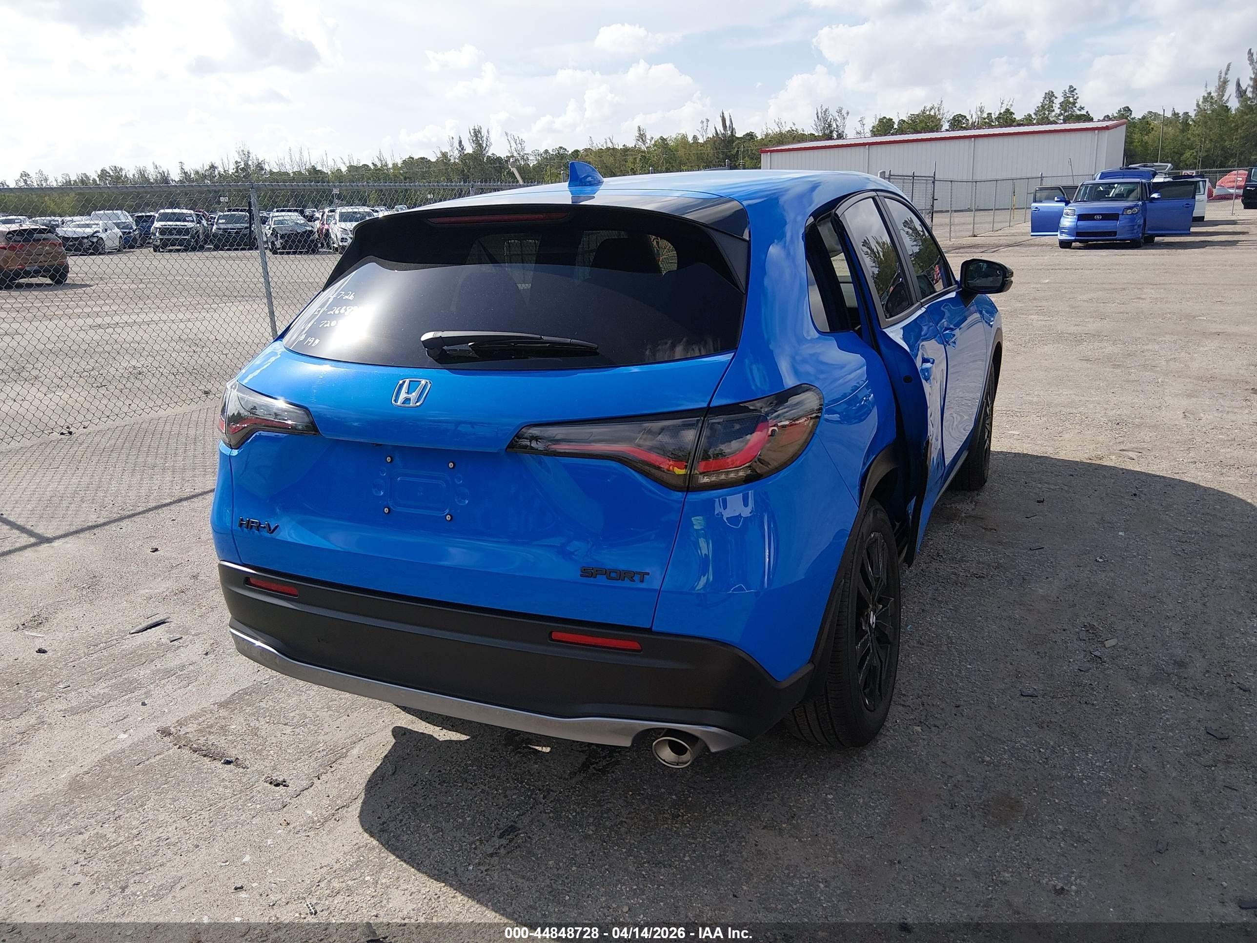 2026 Honda Hr-v 2wd Sport Blue vin: 3CZRZ1H50TM720526