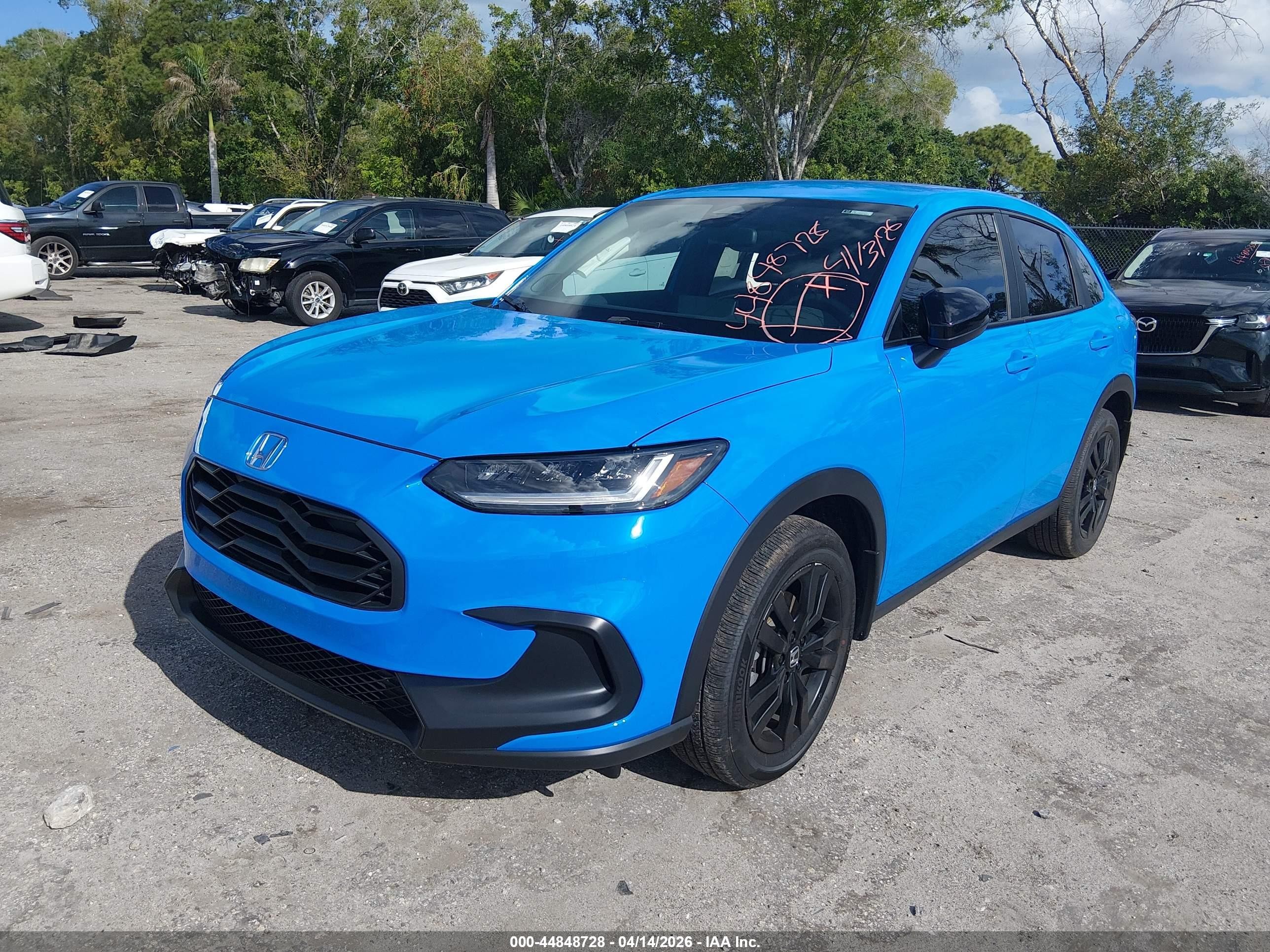 2026 Honda Hr-v 2wd Sport Blue vin: 3CZRZ1H50TM720526