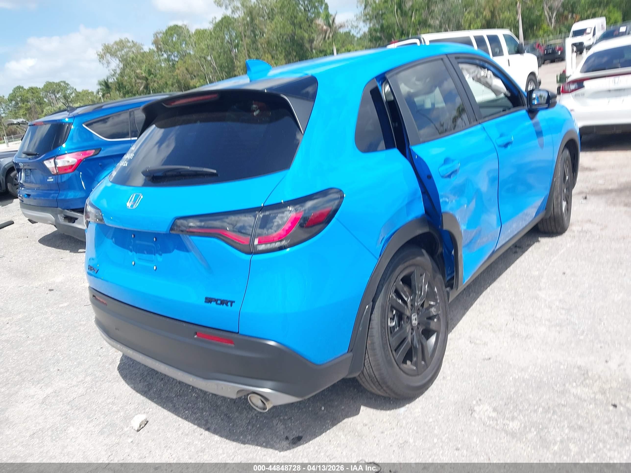 2026 Honda Hr-v 2wd Sport Blue vin: 3CZRZ1H50TM720526
