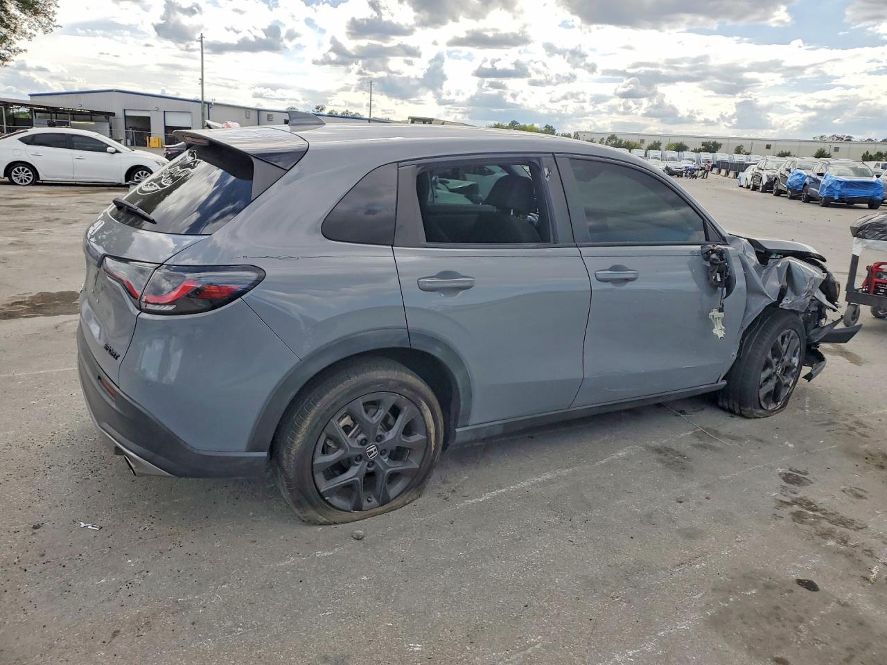 2023 Honda Hr-v Sport Gray vin: 3CZRZ1H52PM700817