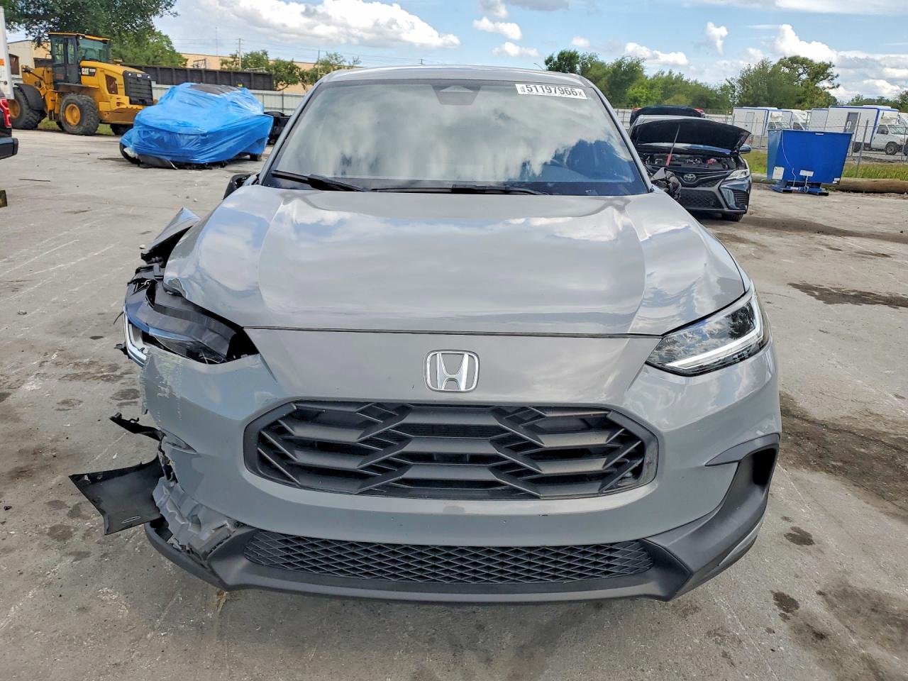 2023 Honda Hr-v Sport Gray vin: 3CZRZ1H52PM700817