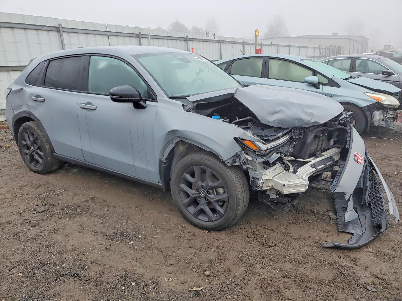 2023 Honda Hr-v Sport Gray vin: 3CZRZ1H52PM736104