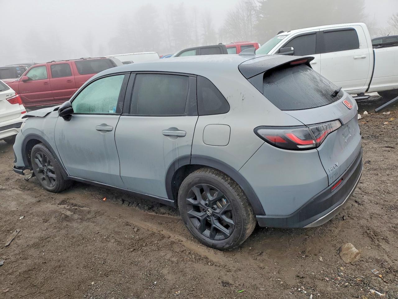 2023 Honda Hr-v Sport Gray vin: 3CZRZ1H52PM736104