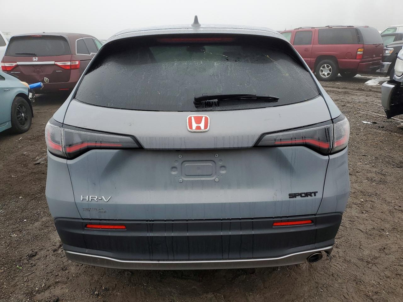 2023 Honda Hr-v Sport Gray vin: 3CZRZ1H52PM736104