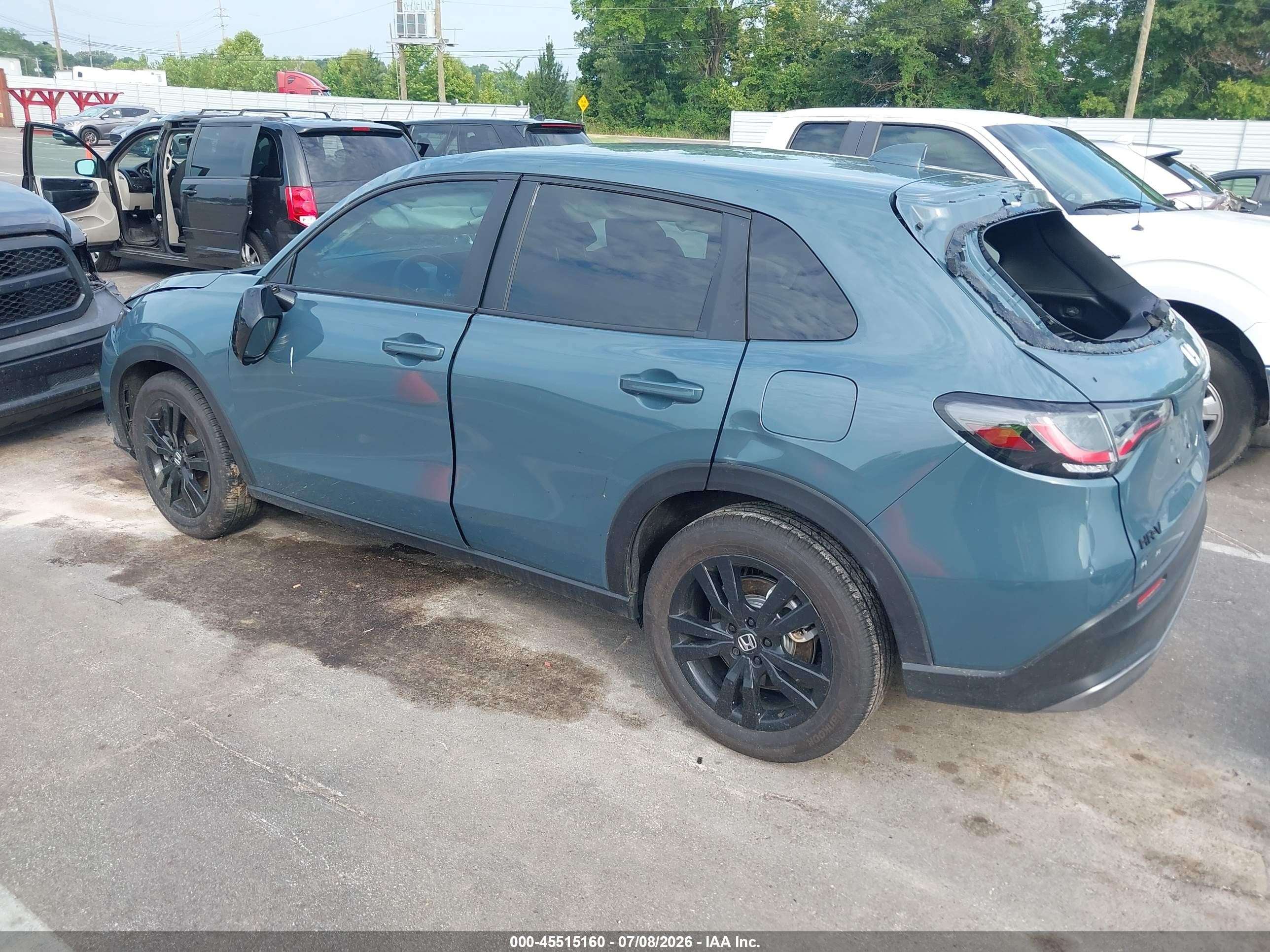 2026 Honda Hr-v 2wd Sport Blue vin: 3CZRZ1H52TM722309