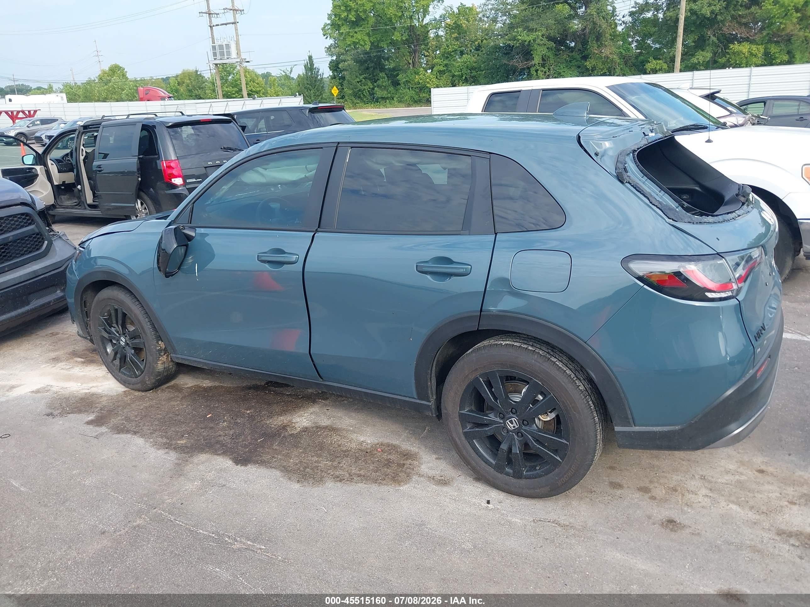 2026 Honda Hr-v 2wd Sport Blue vin: 3CZRZ1H52TM722309