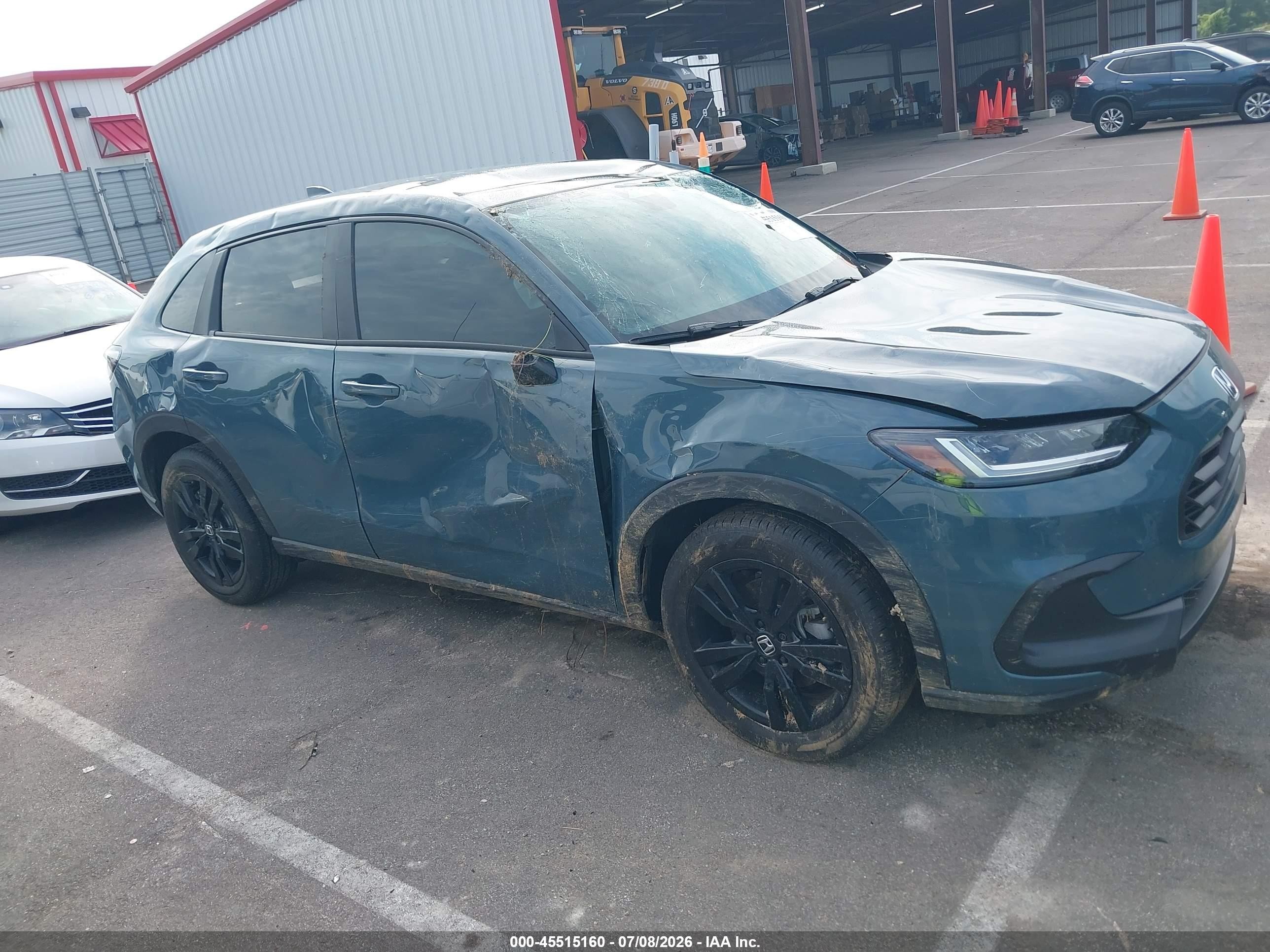 2026 Honda Hr-v 2wd Sport Blue vin: 3CZRZ1H52TM722309
