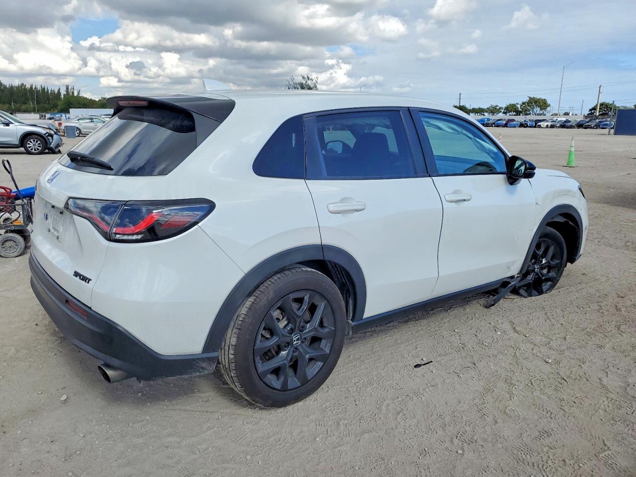 2023 Honda Hr-v Sport White vin: 3CZRZ1H53PM730800