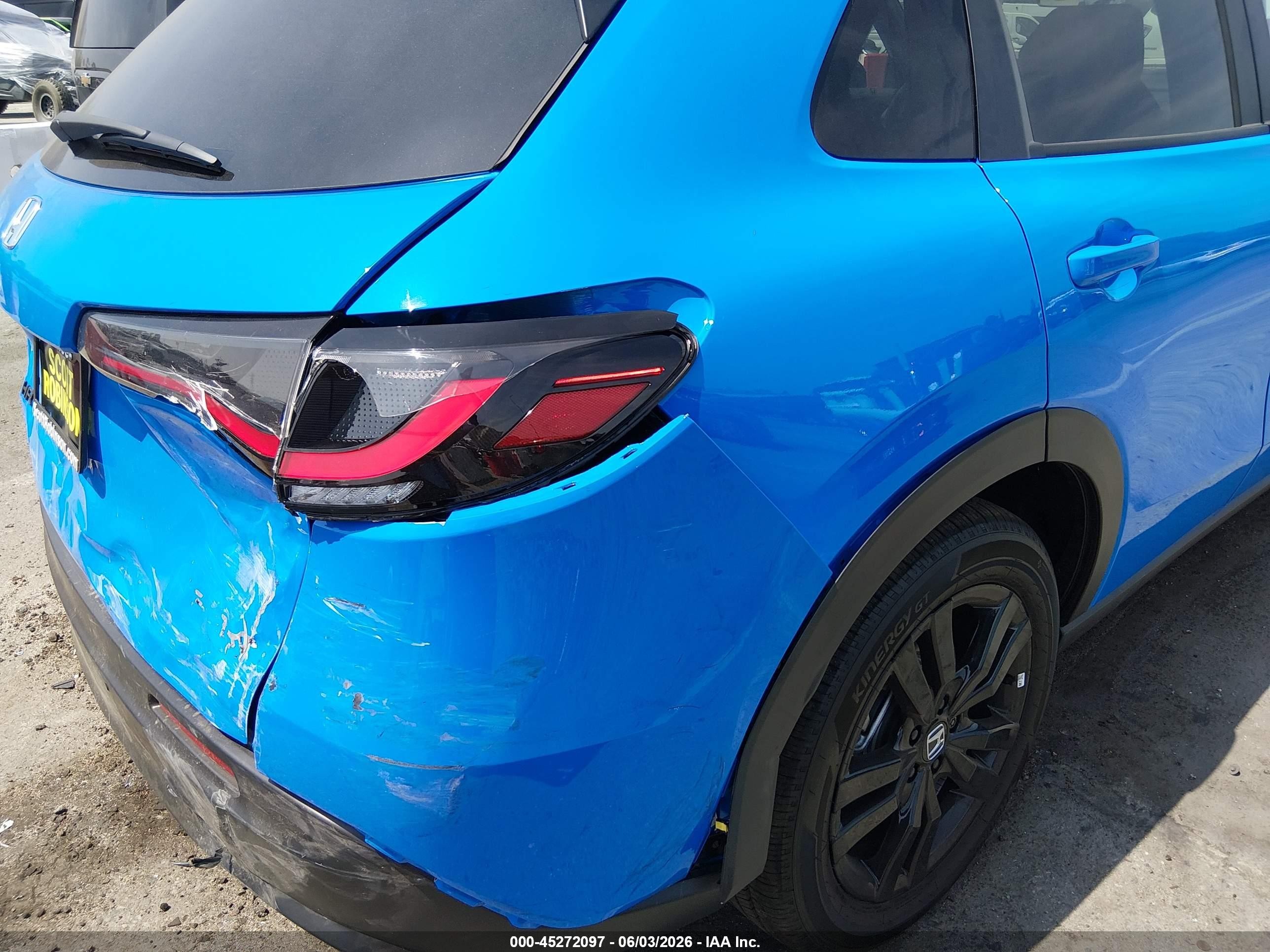 2026 Honda Hr-v 2wd Sport Blue vin: 3CZRZ1H53TM727843
