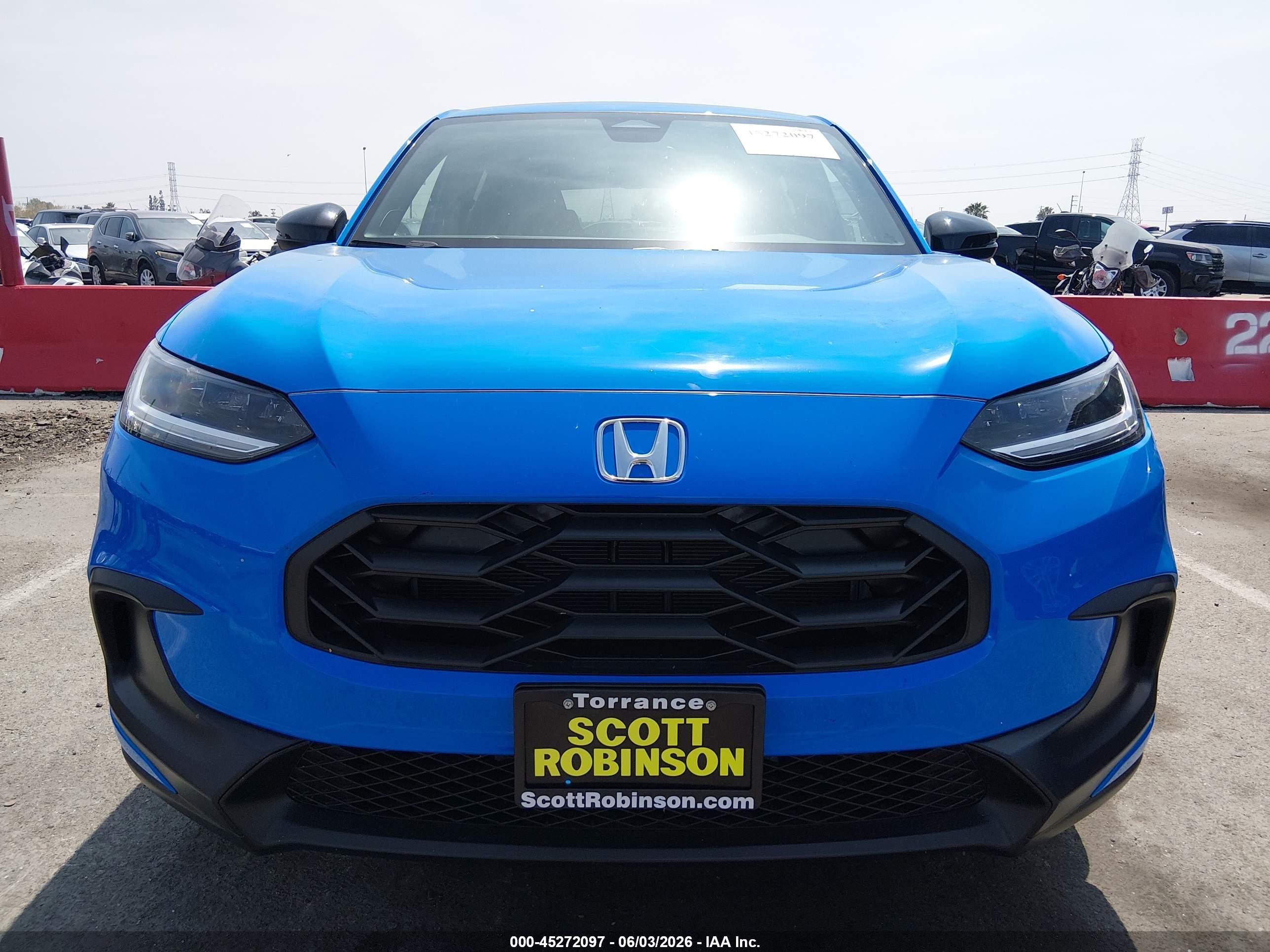 2026 Honda Hr-v 2wd Sport Blue vin: 3CZRZ1H53TM727843