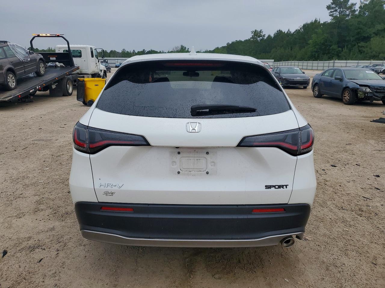 2024 Honda Hr-v Sport White vin: 3CZRZ1H54RM752789