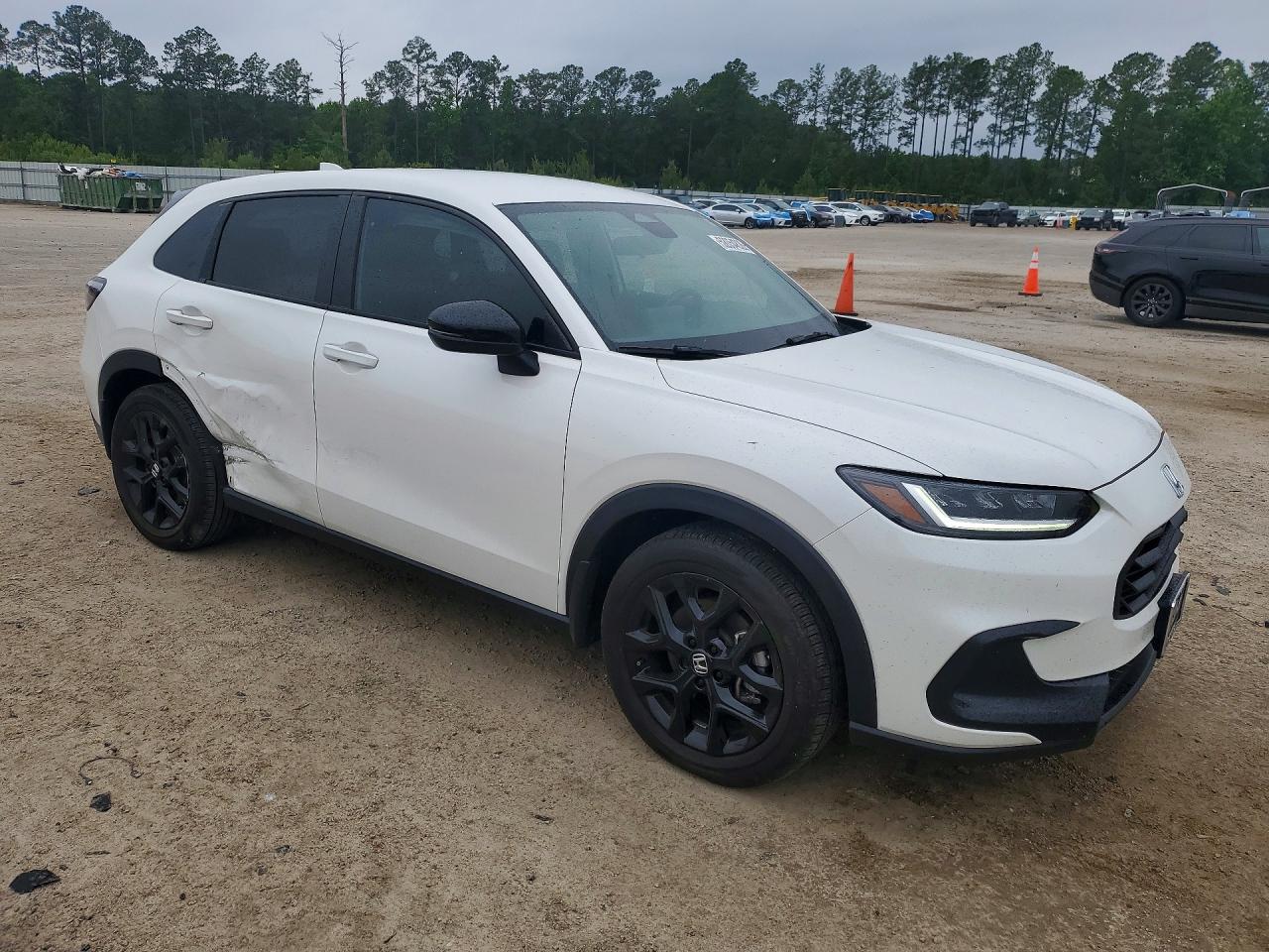 2024 Honda Hr-v Sport White vin: 3CZRZ1H54RM752789