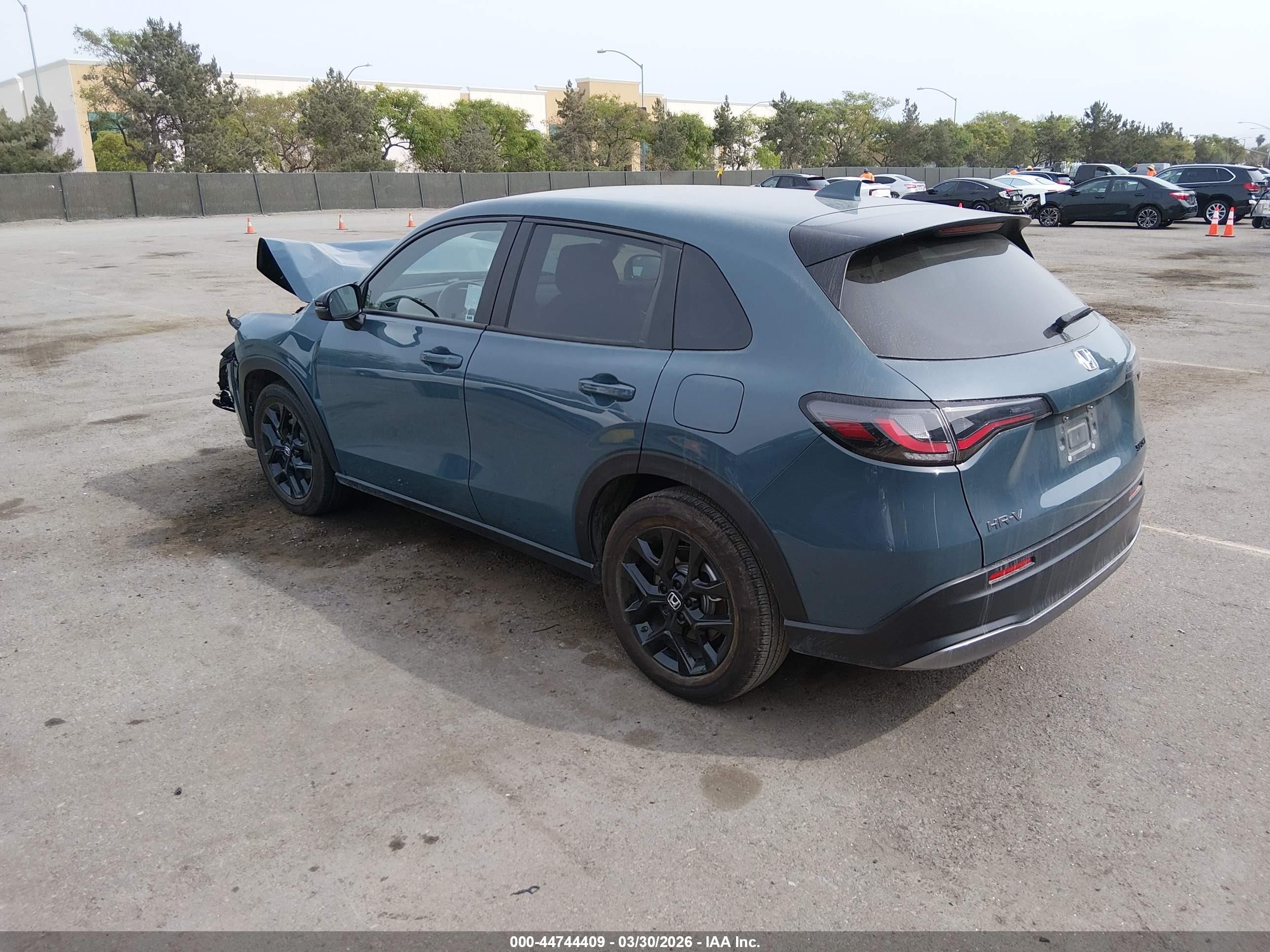 2025 Honda Hr-v 2wd Sport Blue vin: 3CZRZ1H54SM744875