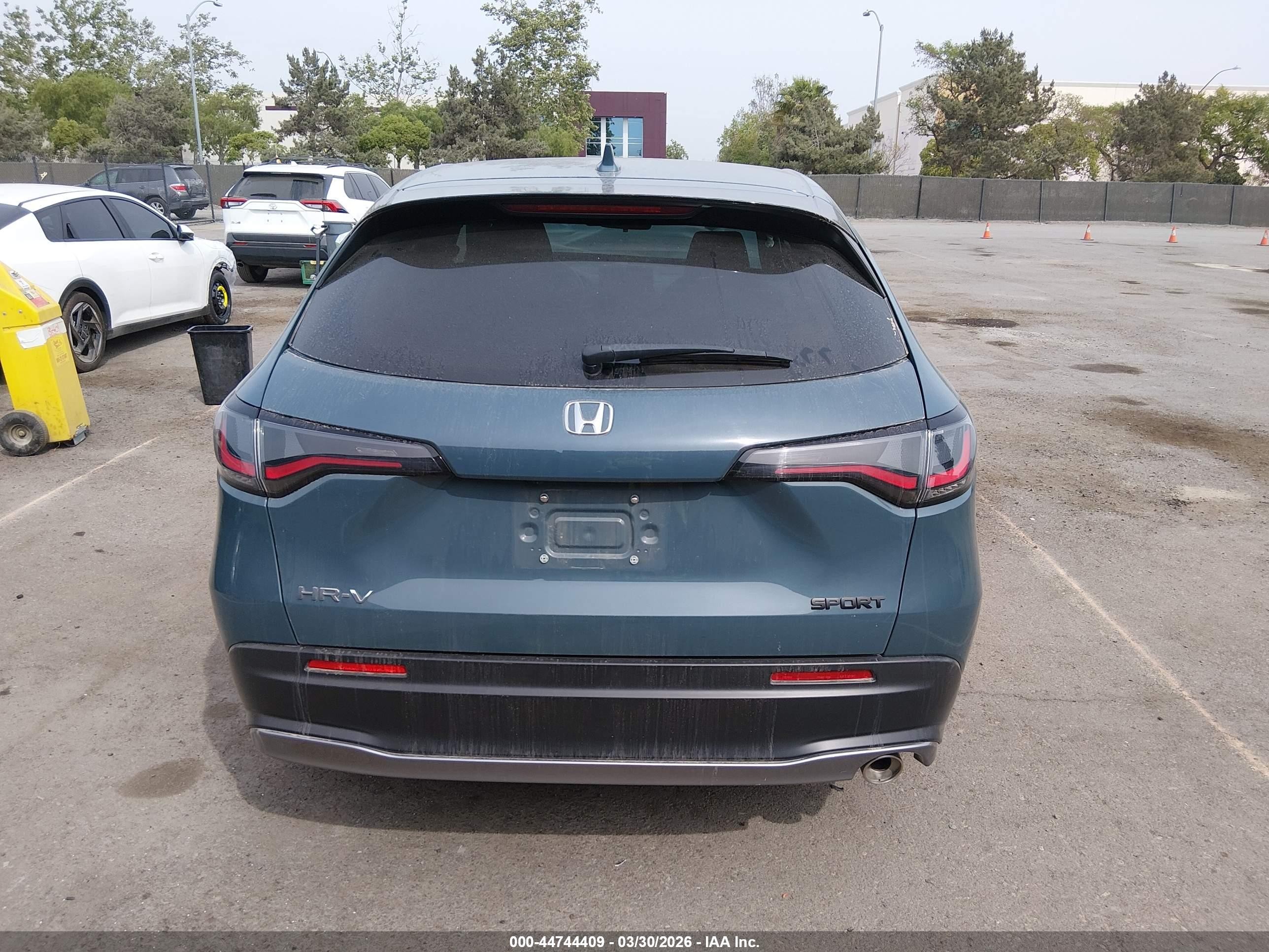 2025 Honda Hr-v 2wd Sport Blue vin: 3CZRZ1H54SM744875