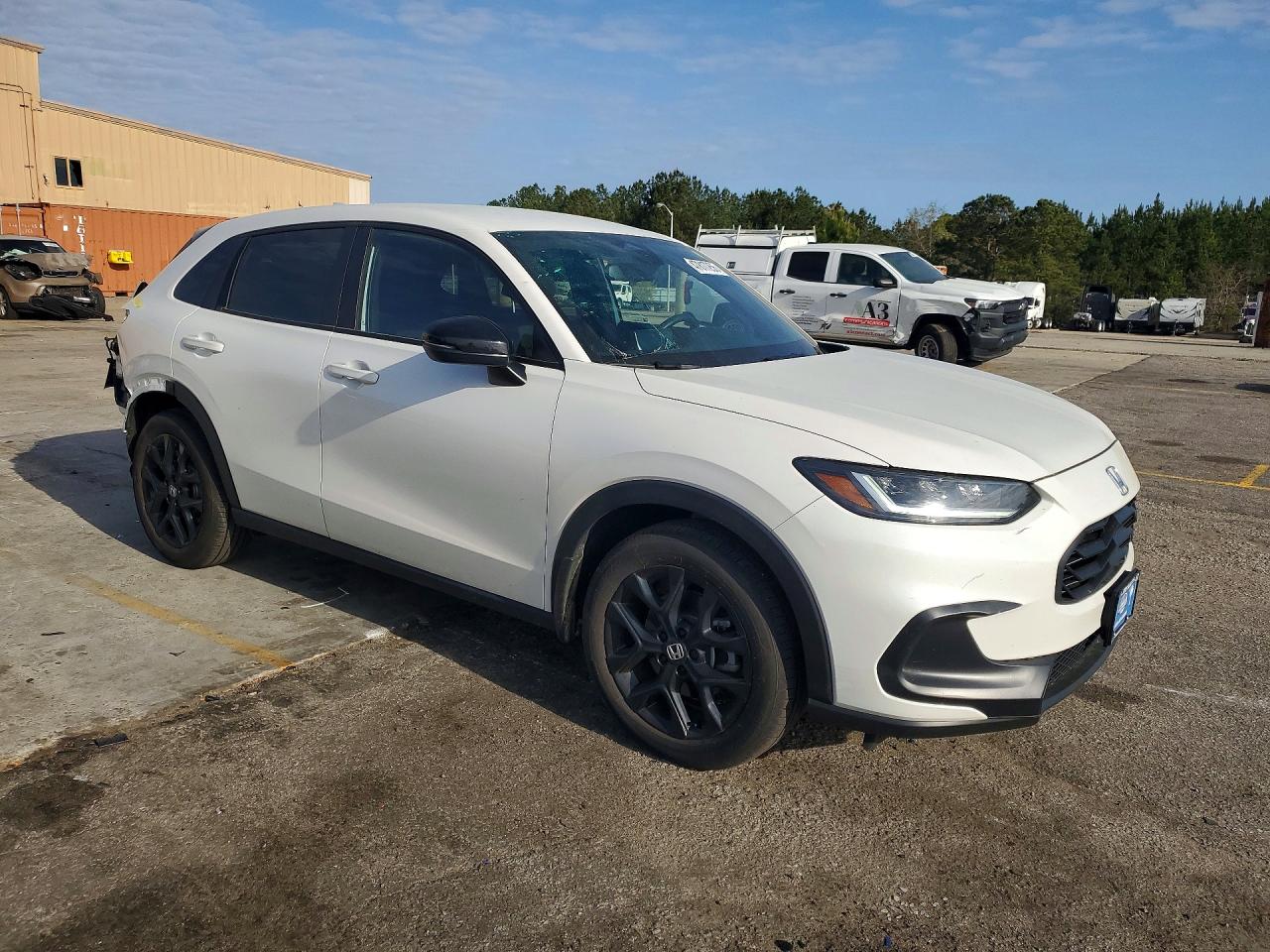 2025 Honda Hr-v Sport White vin: 3CZRZ1H54SM749588