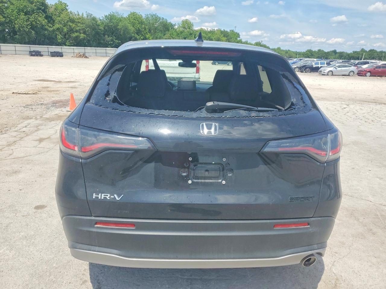 2025 Honda Hr-v Sport Black vin: 3CZRZ1H55SM707902