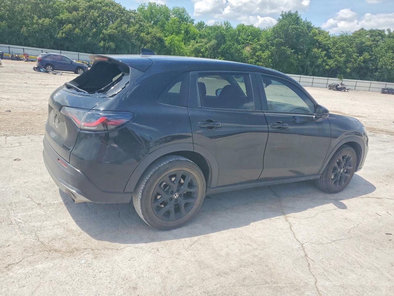 2025 Honda Hr-v Sport Black vin: 3CZRZ1H55SM707902