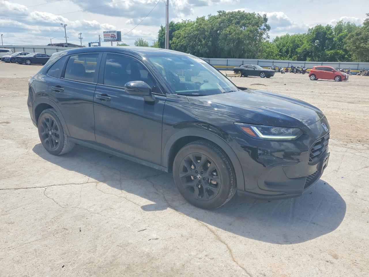 2025 Honda Hr-v Sport Black vin: 3CZRZ1H55SM707902