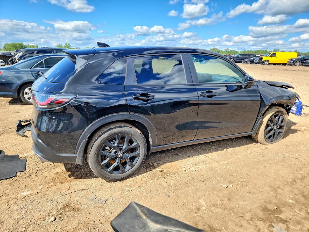 2025 Honda Hr-v Sport Black vin: 3CZRZ1H55SM732315