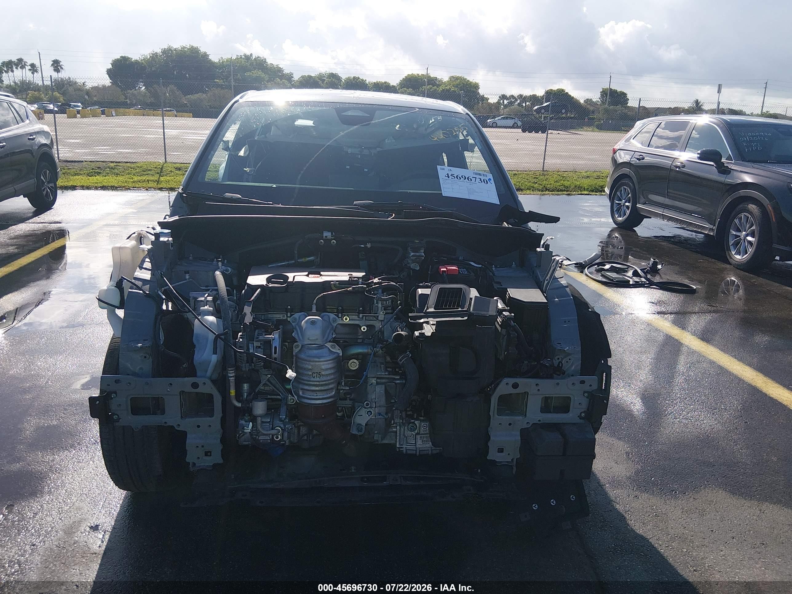 2024 Honda Hr-v   Серый vin: 3CZRZ1H56RM743446
