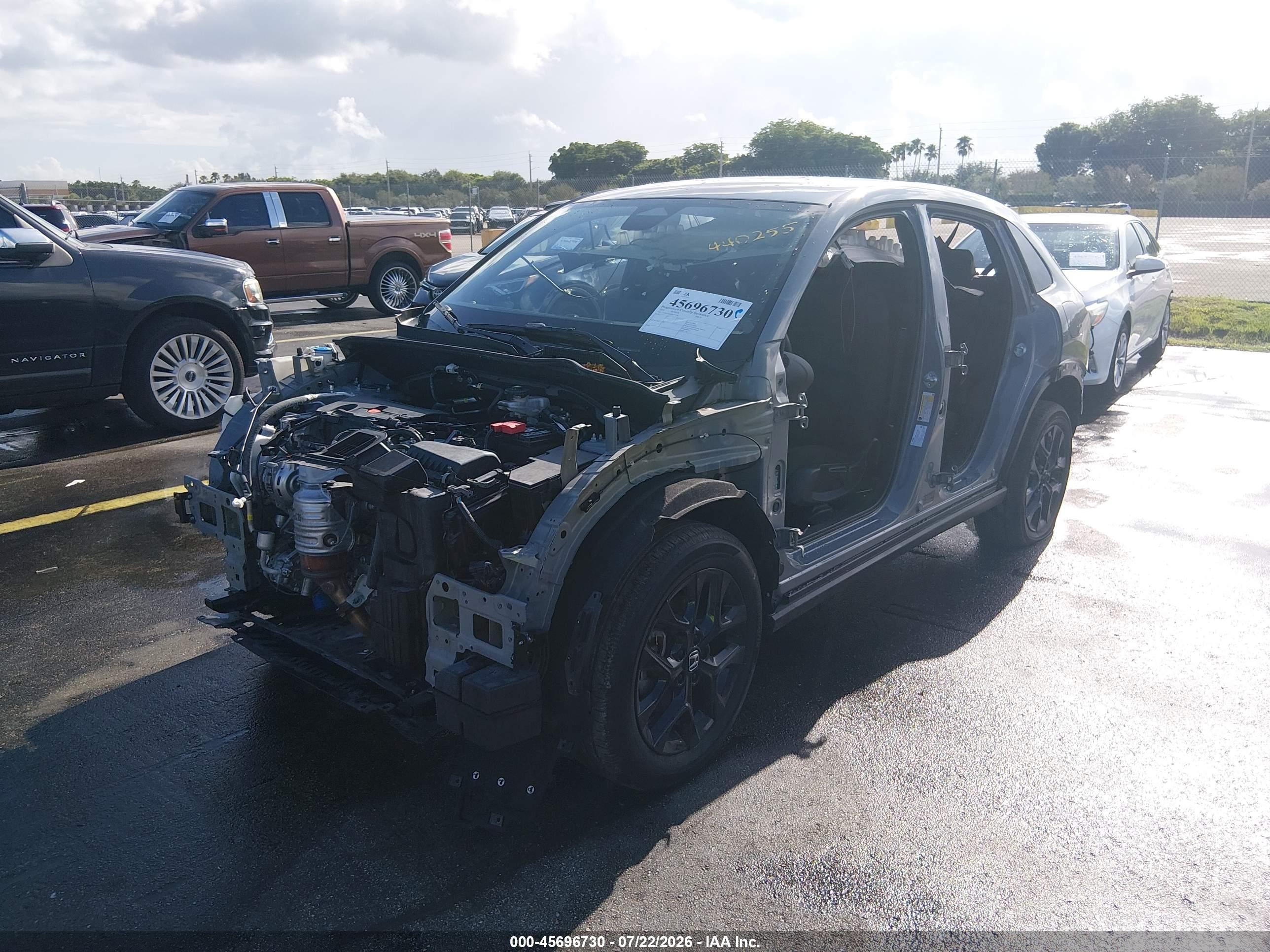 2024 Honda Hr-v   Серый vin: 3CZRZ1H56RM743446