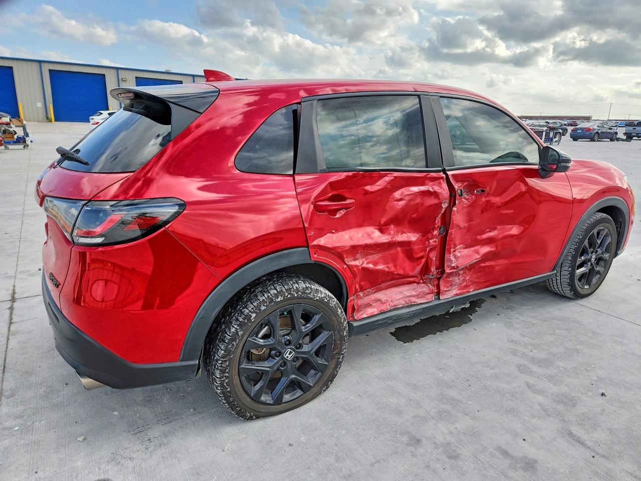 2023 Honda Hr-v Sport Red vin: 3CZRZ1H58PM736690