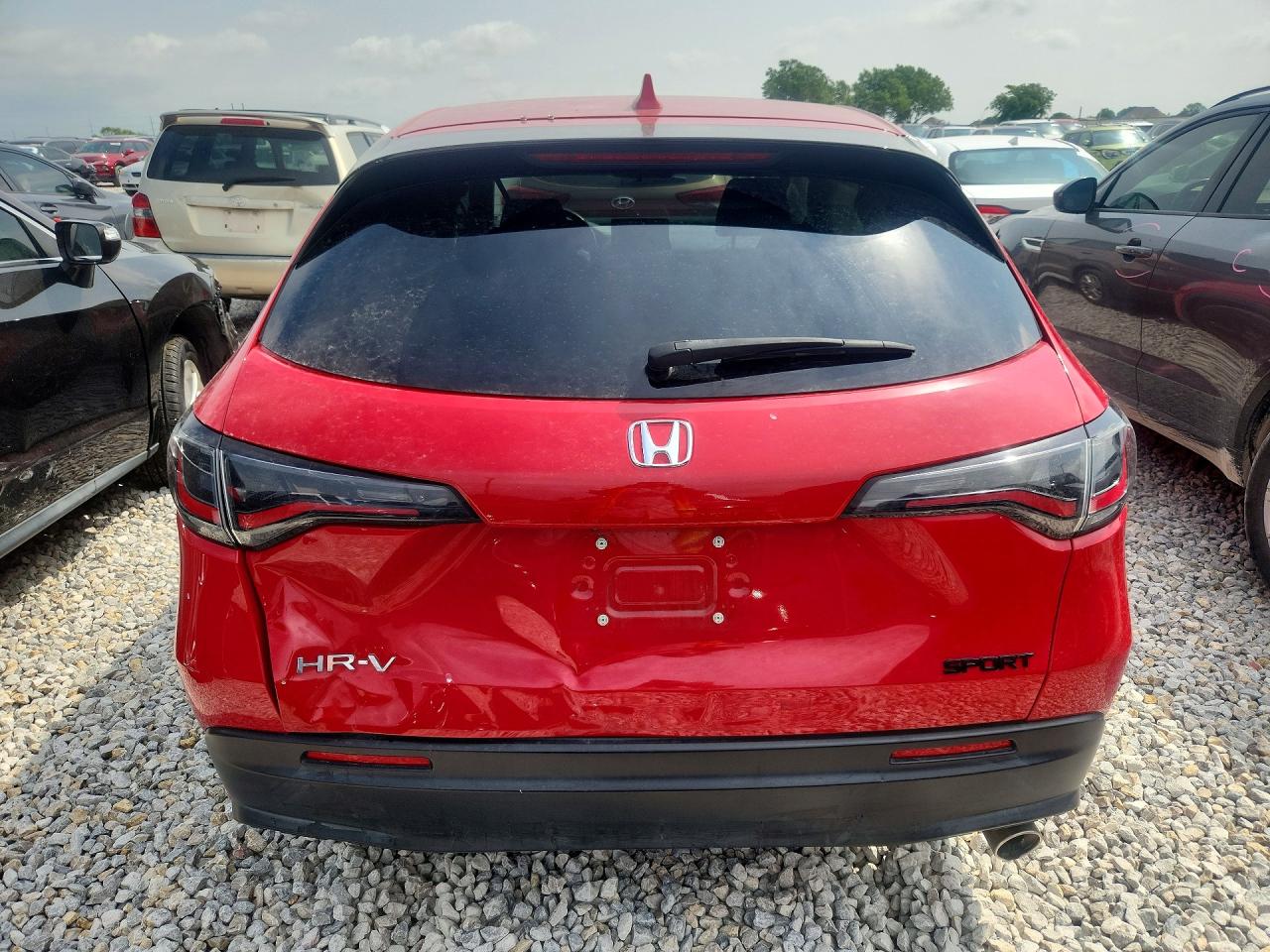 2023 Honda Hr-v Sport Red vin: 3CZRZ1H58PM736690
