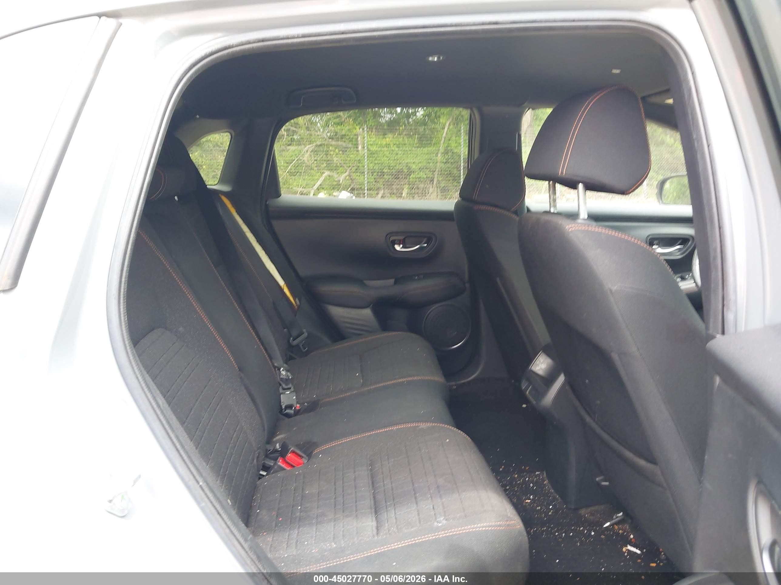 2024 Honda Hr-v 2wd Sport/2wd Sport W/o Bsi Серый vin: 3CZRZ1H58RM700436