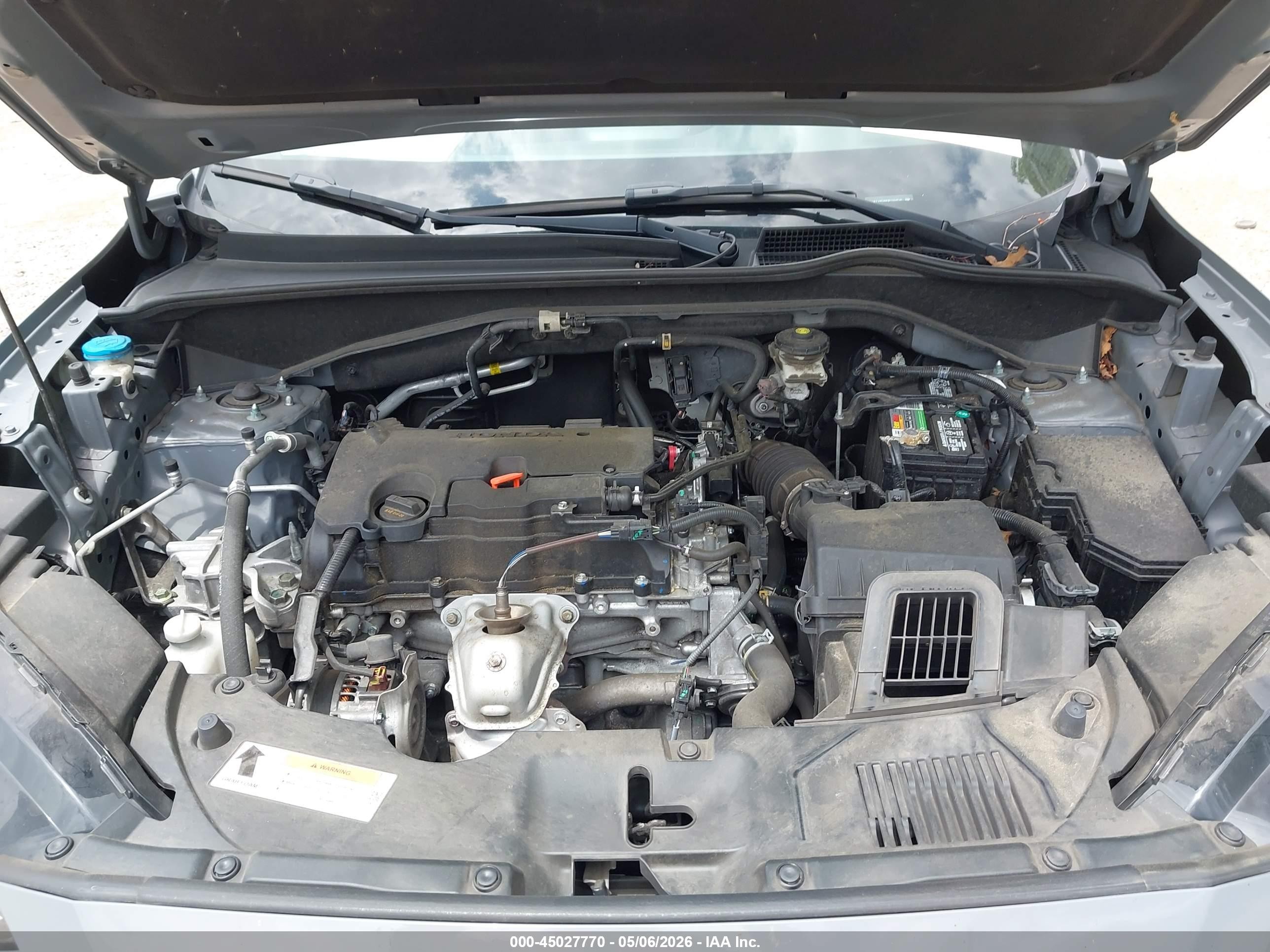 2024 Honda Hr-v 2wd Sport/2wd Sport W/o Bsi Серый vin: 3CZRZ1H58RM700436