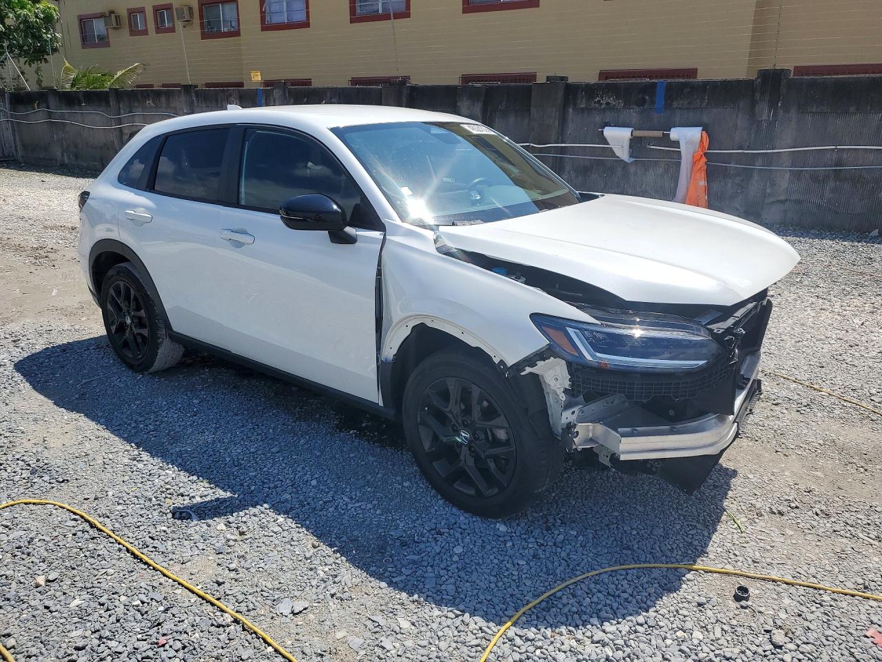 2024 Honda Hr-v Sport White vin: 3CZRZ1H58RM708200