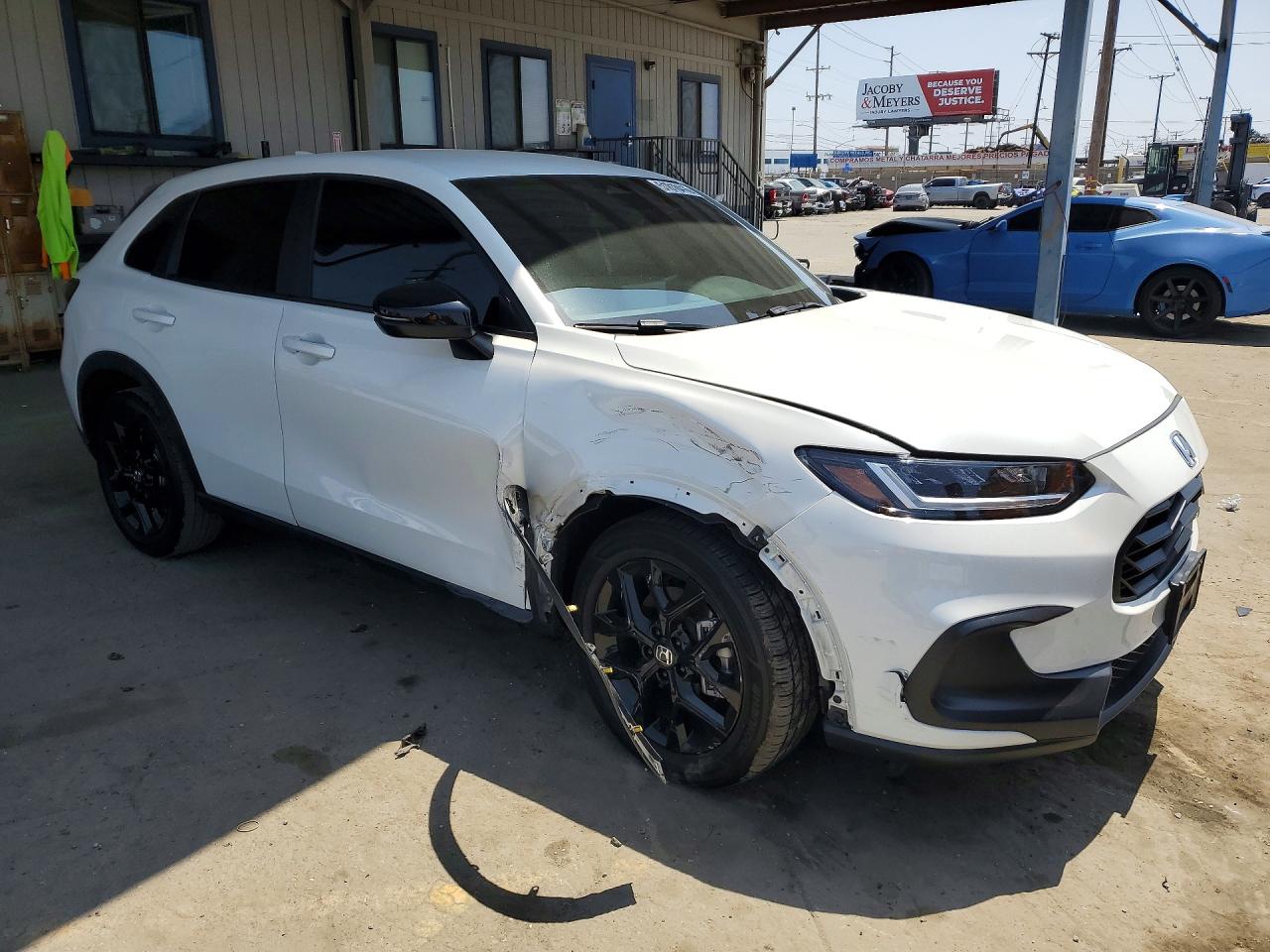 2024 Honda Hr-v Sport White vin: 3CZRZ1H59RM727189