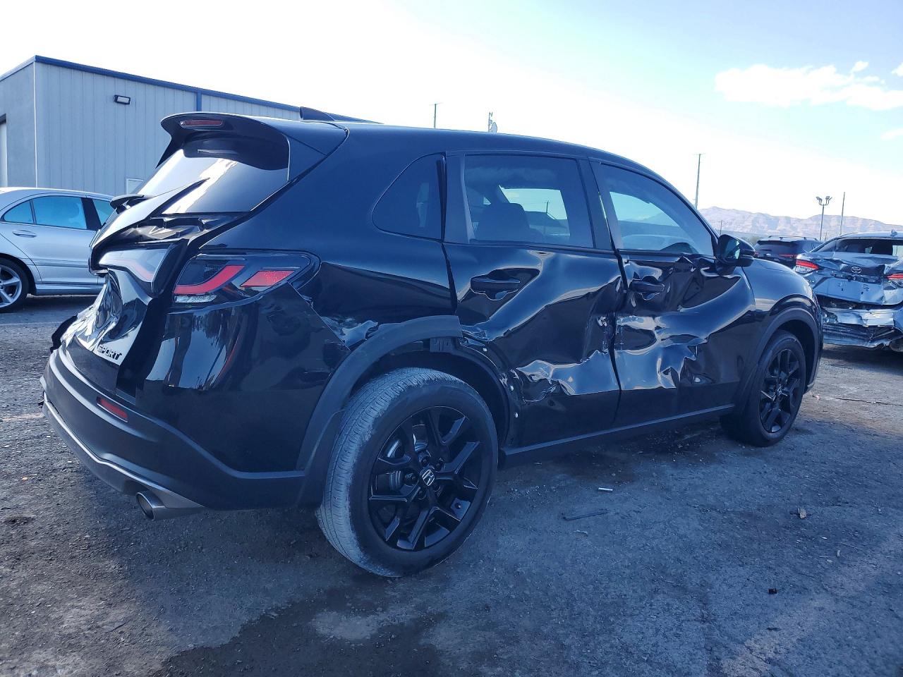 2025 Honda Hr-v Sport Черный vin: 3CZRZ1H5XSM741303