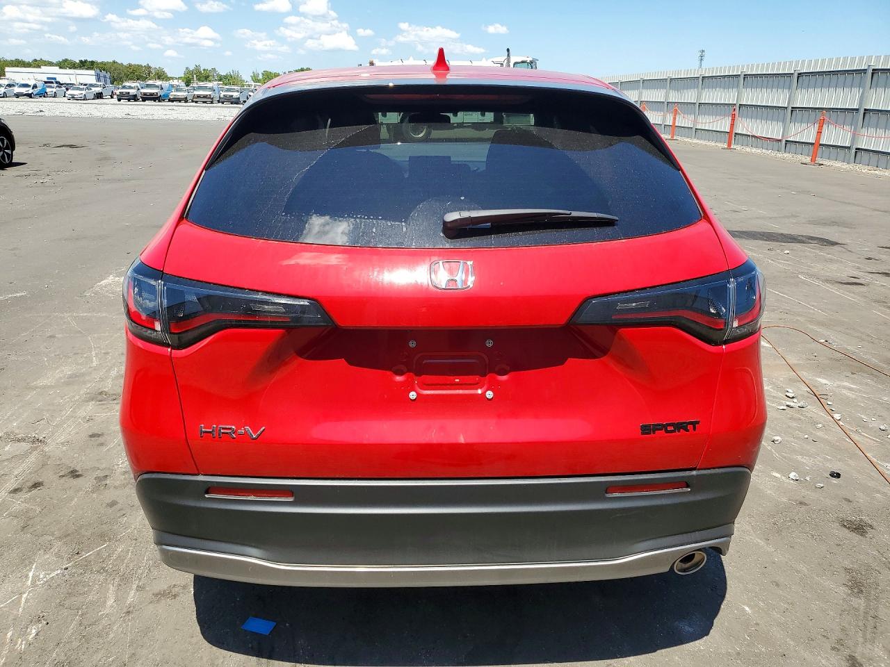 2025 Honda Hr-v Sport Red vin: 3CZRZ1H5XSM751796