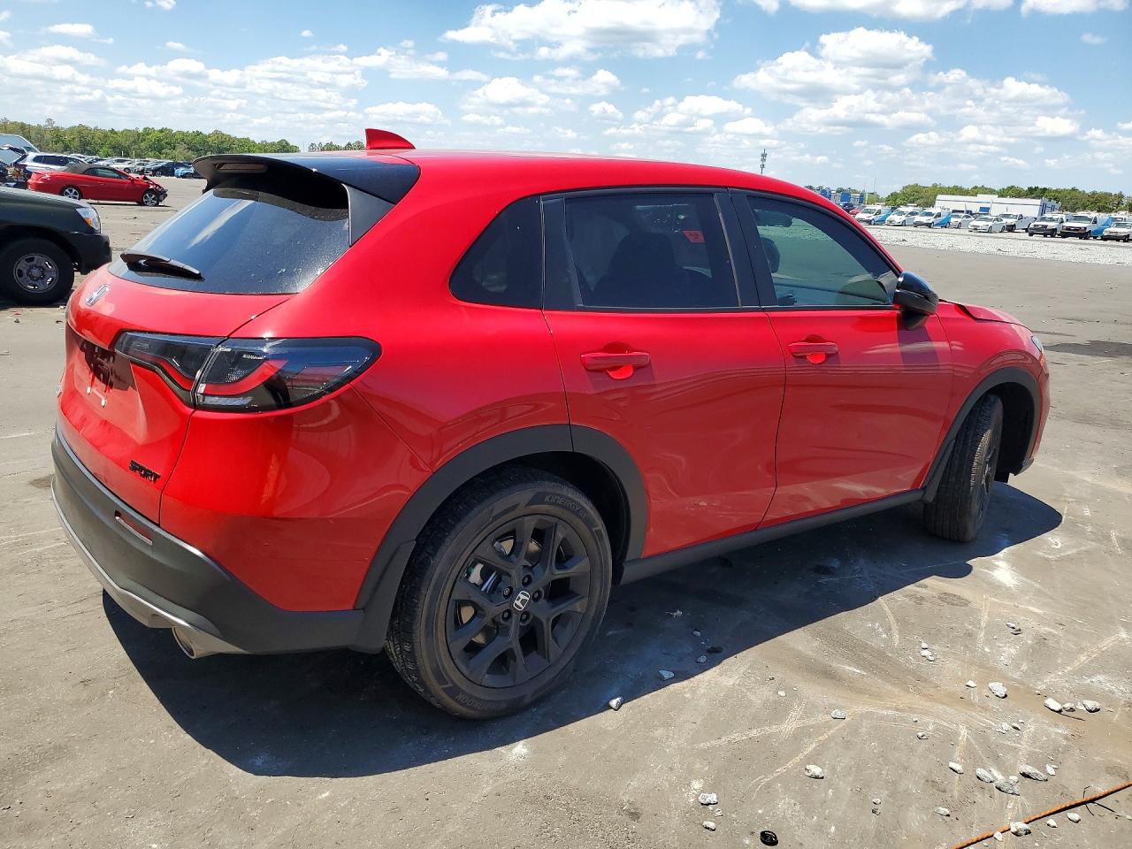 2025 Honda Hr-v Sport Red vin: 3CZRZ1H5XSM751796