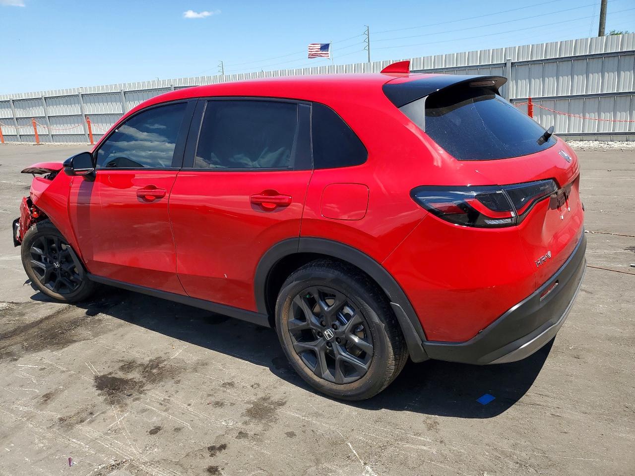 2025 Honda Hr-v Sport Red vin: 3CZRZ1H5XSM751796