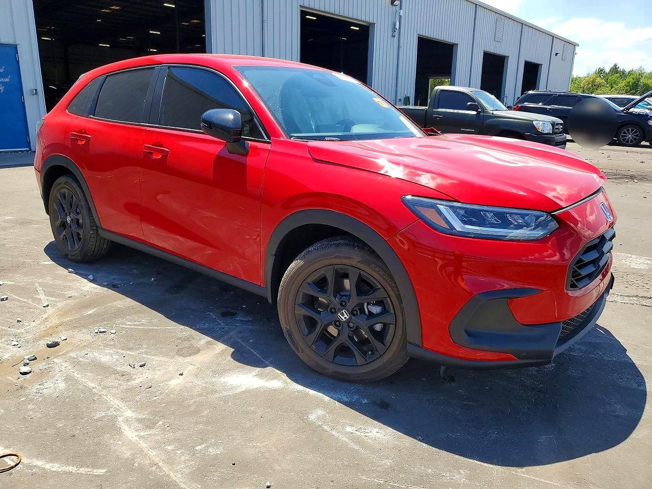 2025 Honda Hr-v Sport Red vin: 3CZRZ1H5XSM751796
