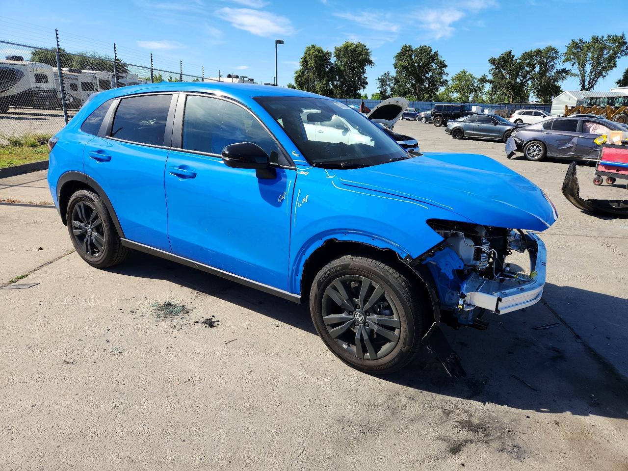 2026 Honda Hr-v Sport Blue vin: 3CZRZ1H5XTM718606