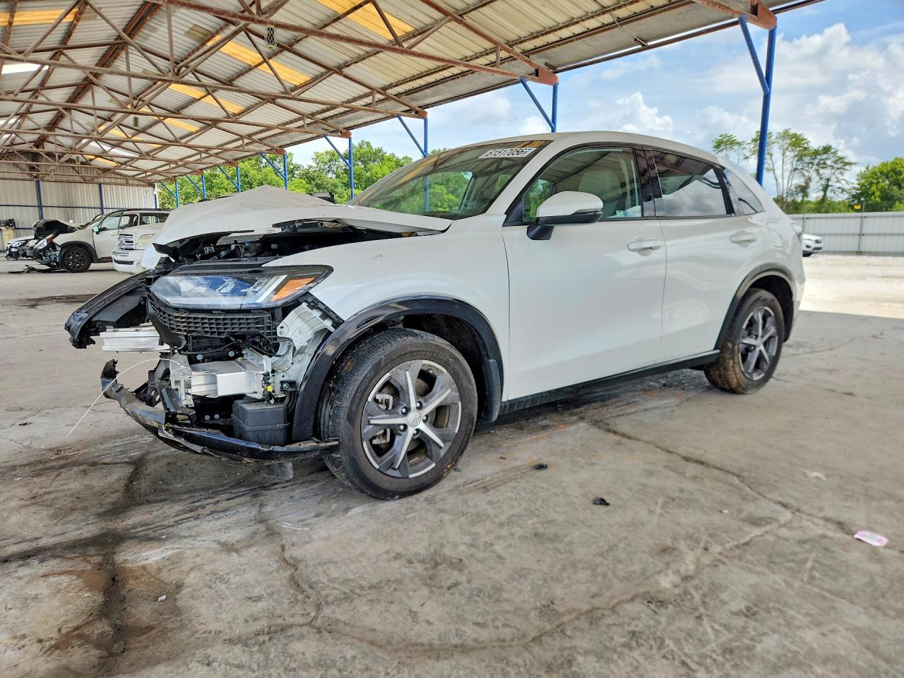2023 Honda Hr-v Exl White vin: 3CZRZ1H70PM727645
